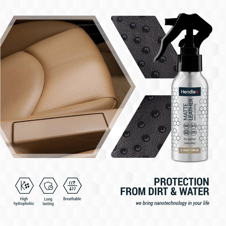 Hendlex Protect Matte Leather - För lädersäten