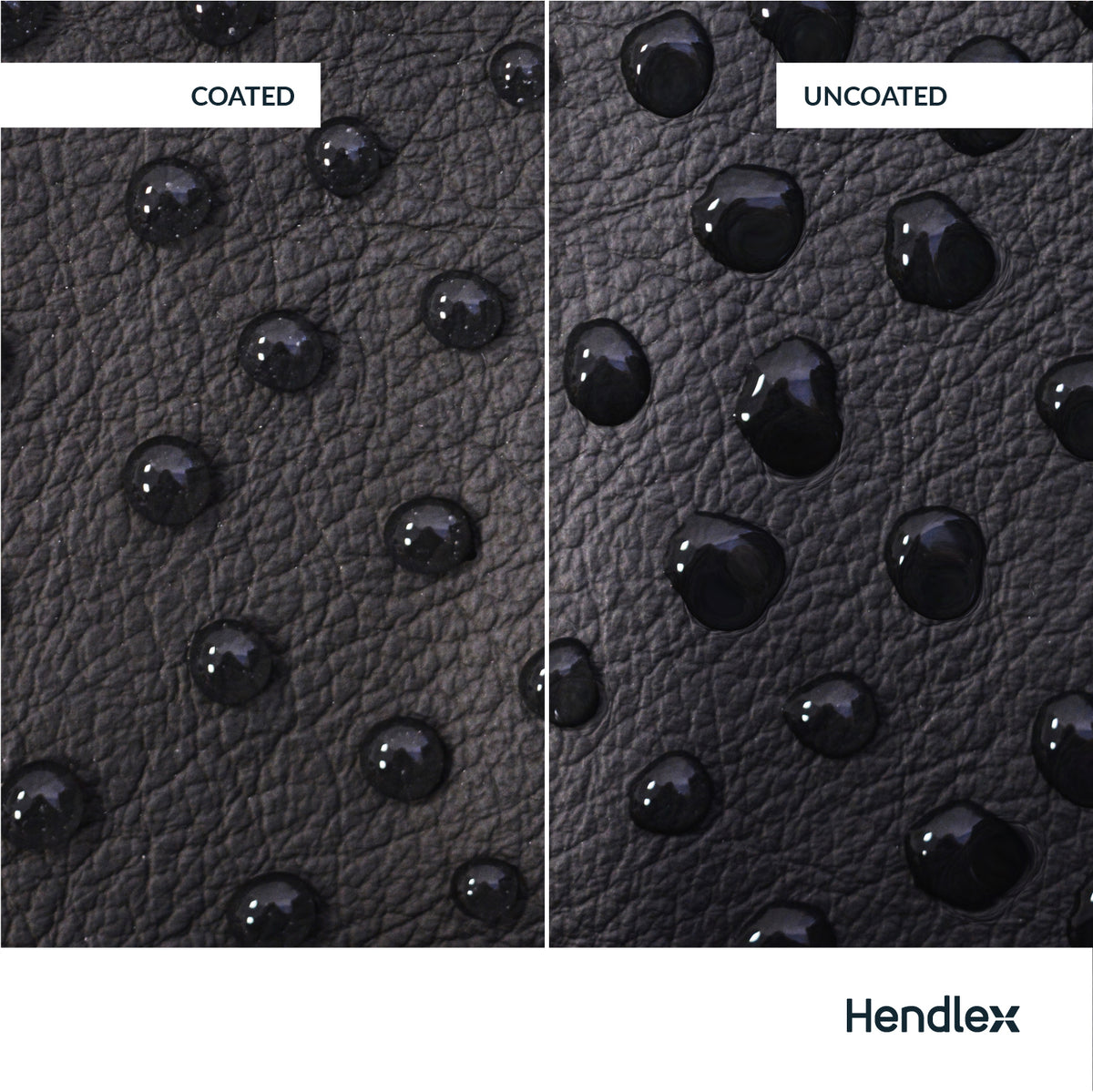 Behandlad mot obehandlad Leather Matte