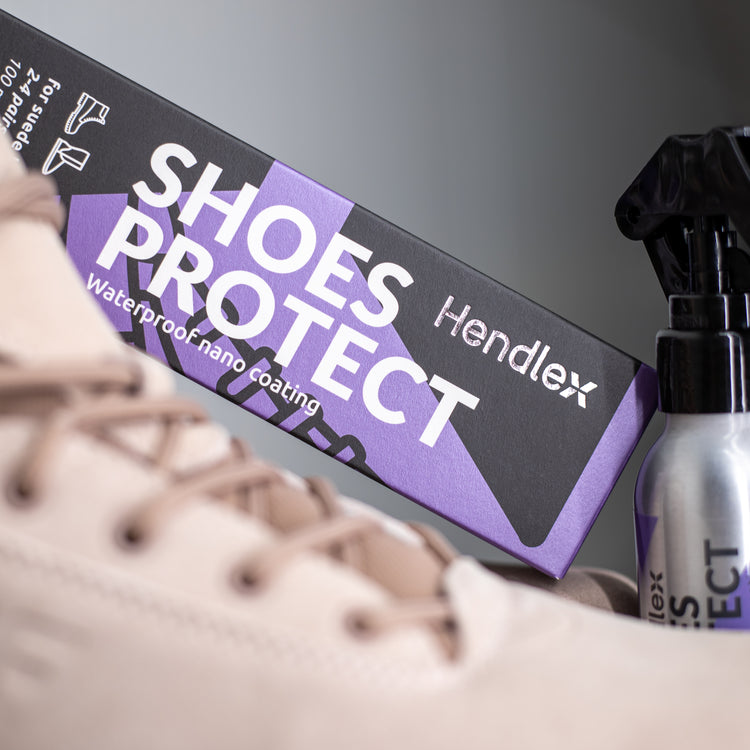 Hendlex Impregneringsspray för mockaskor 100 ml vattenavvisande nanoskydd