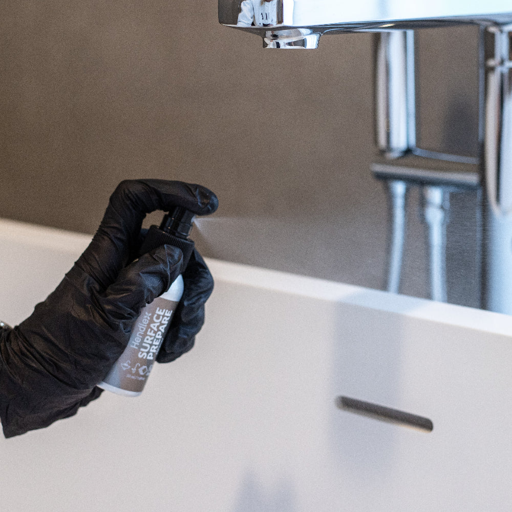 Rengöring med Hendlex Surface Scrub
