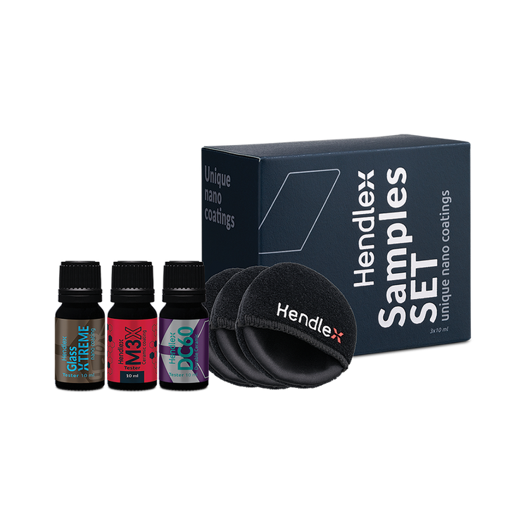Hendlex Prova-På-Kit (3x10ml) - Keramiskt Lackskydd & Glasförsegling